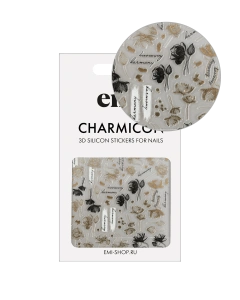 Charmicon 3D Silicone Stickers №257 Цветущий лотос