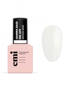 E.MiLac Gamma Base Gel №029 Moon milk, 15 мл