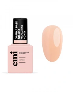 E.MiLac Gamma Base Gel №030 Mandarine honey, 15 мл