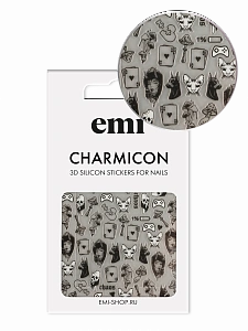 Charmicon 3D Silicone Stickers №220 Хаос