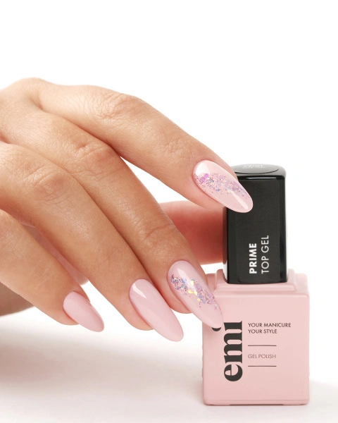 E.MiLac Prime Top Gel, 9 мл.