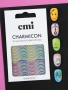 Charmicon 3D Silicone Stickers №205 Яркие лунулы