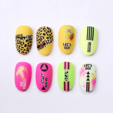 Charmicon 3D Silicone Stickers №132 Слова