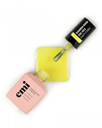 E.MiLac Gamma Base Gel №002 Salty corn, 9 мл
