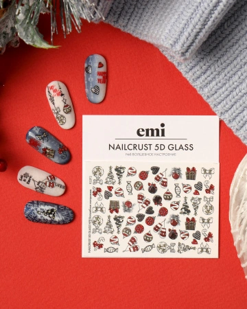 NAILCRUST 5D GLASS №8 Волшебное настроение