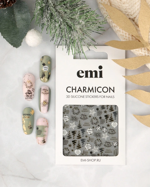 Charmicon 3D Silicone Stickers №227 Моменты праздника