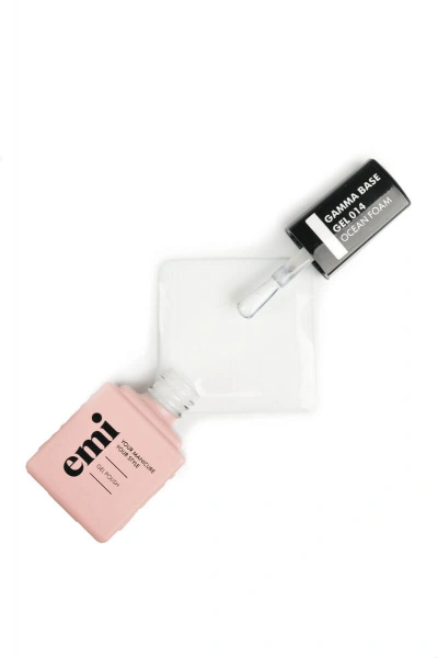 E.MiLac Gamma Base Gel №014 Оcean foam, 9 мл
