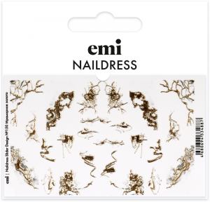 Naildress Slider Design №150 Мраморное золото